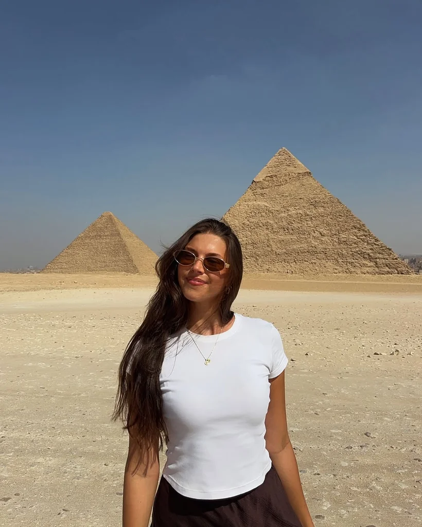 The Pyramids of Giza, Egypt