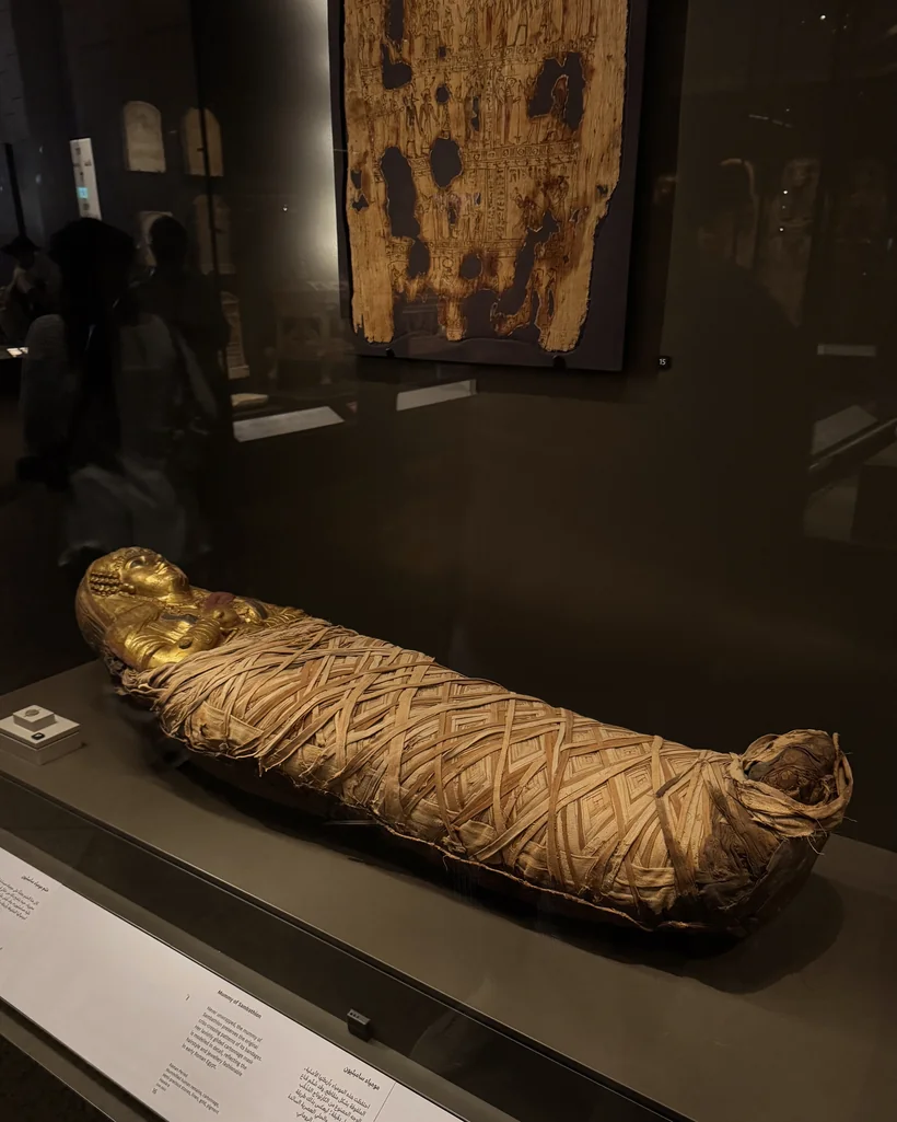 Inside the Grand Egyptian Museum, Cairo