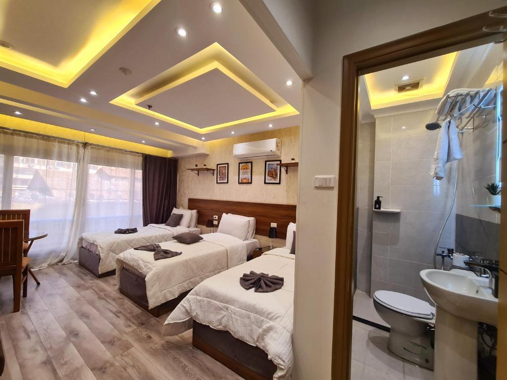 Twin room at Swiss Hotel Cairo Downtown, our researched central Cairo option