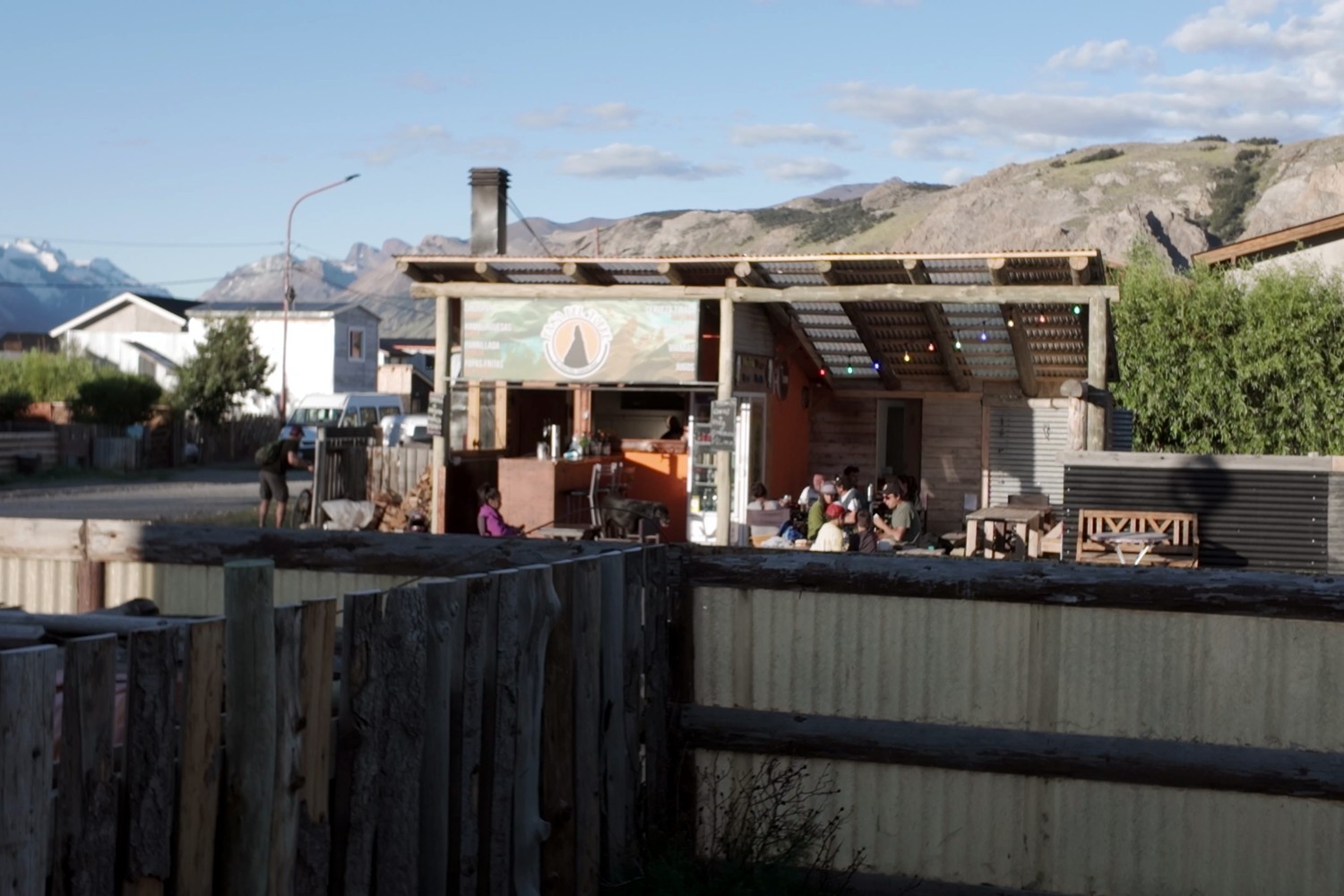 Paso del Torre, the restaurant across the road from our cabin