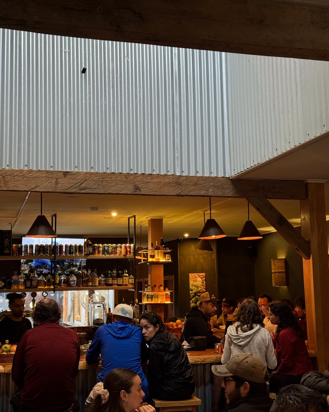 Dinner at Baguales Brewpub in Puerto Natales