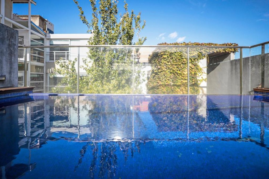 Rooftop swimming pool at Boutique Design Studio in Palermo Soho, Buenos Aires