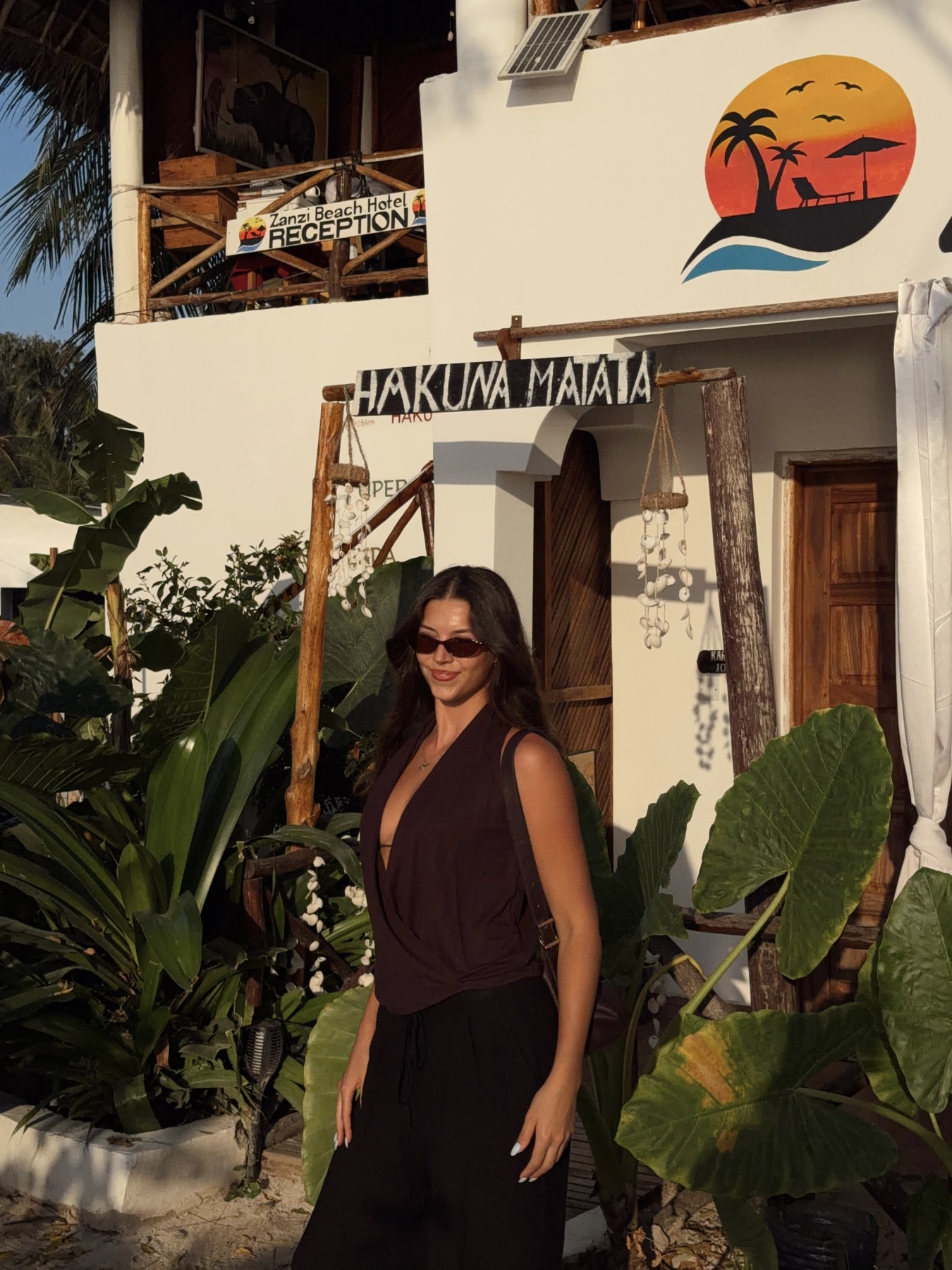Ellen during our stay in Nungwi, Zanzibar