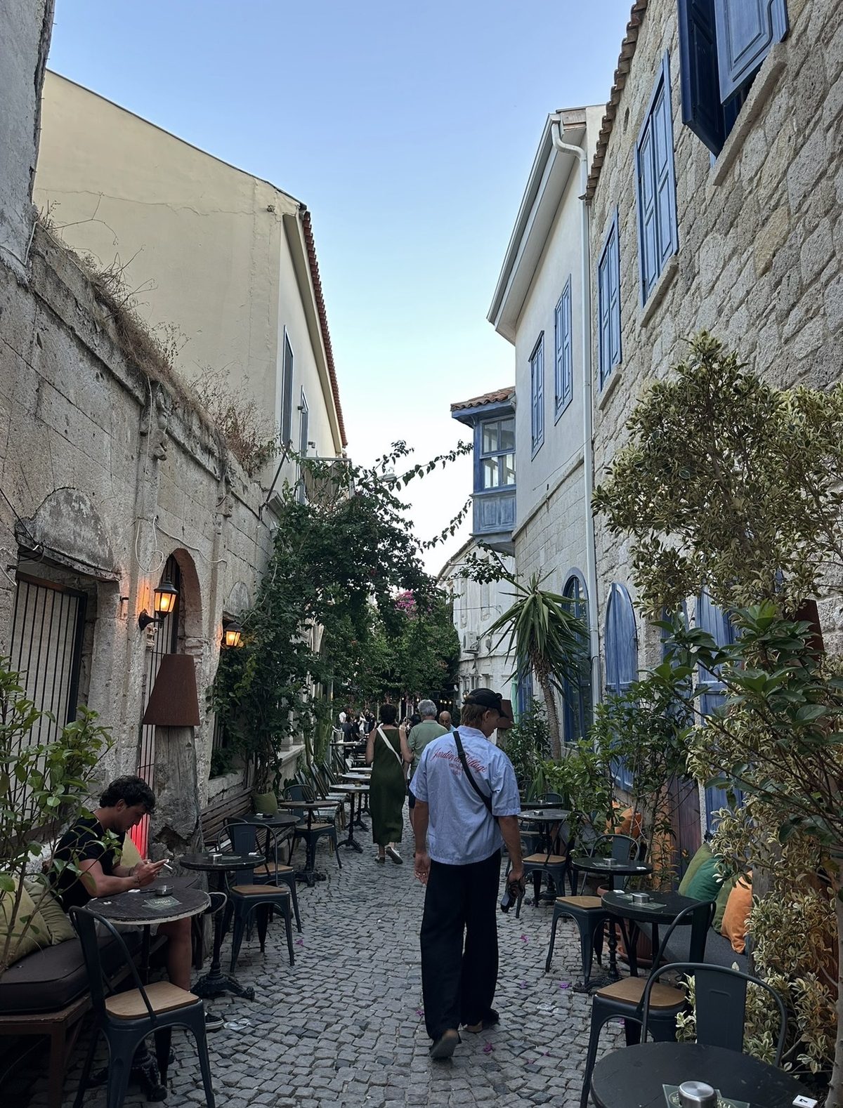 The streets of Alaçatı