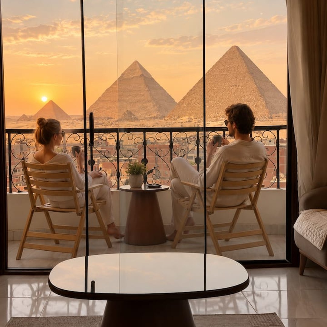 Our first Cairo Airbnb